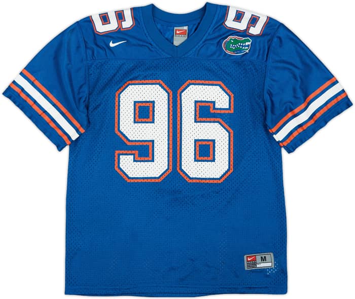 2008-10 Florida Gators Green #96 Nike Home Jersey - 6/10 - (M.Boys)
