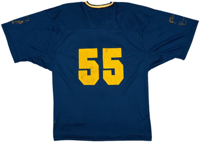 1990s Michigan Wolverines #55 U.S. College Home Jersey - 5/10 - (XL)