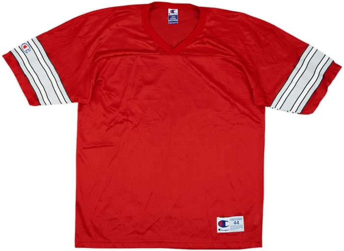 1990-99 Ohio State Buckeyes Champion Home Jersey - 8/10 - (L)