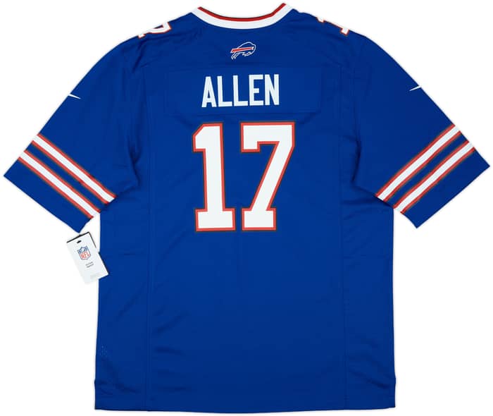 2018-24 Buffalo Bills Allen #17 Nike Game Home Jersey (L)