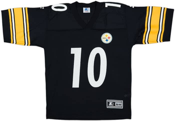 1997-98 Pittsburgh Steelers Stewart #10 Starter Home Jersey - 7/10 - (M.Boys)