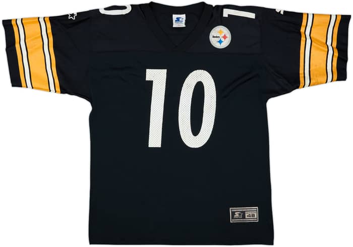 1997-98 Pittsburgh Steelers Stewart #10 Starter Home Jersey - 5/10 - (L)