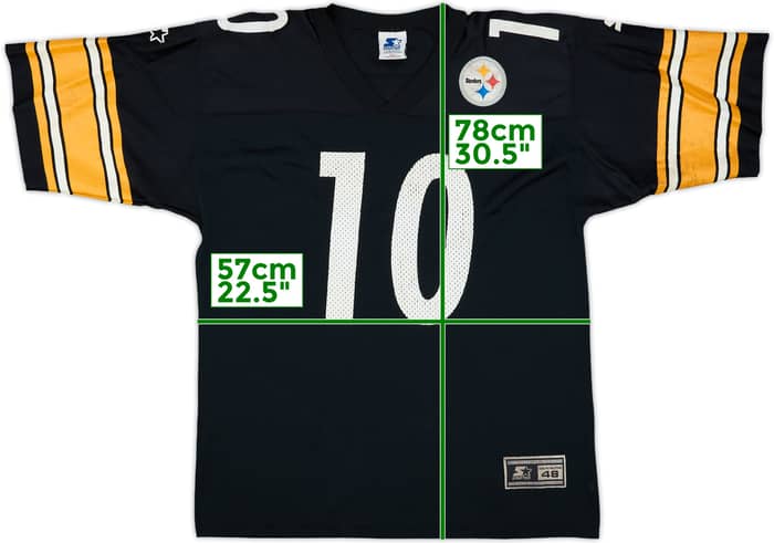 1997-98 Pittsburgh Steelers Stewart #10 Starter Home Jersey - 5/10 - (L)