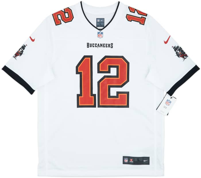 2020-23 Tampa Bay Buccaneers Brady #12 Nike Game Away Jersey (L)