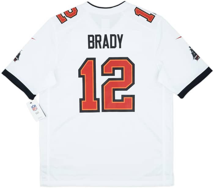 2020-23 Tampa Bay Buccaneers Brady #12 Nike Game Away Jersey (L)