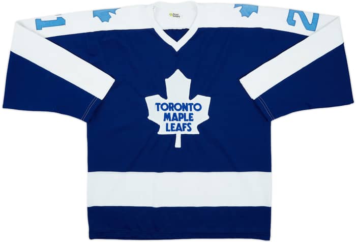 1976-78 Toronto Maple Leafs Salming #21 Maska Superfil Away Jersey - 8/10 - (L)