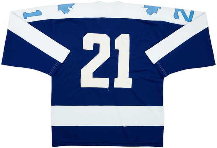 1976-78 Toronto Maple Leafs Salming #21 Maska Superfil Away Jersey - 8/10 - (L)