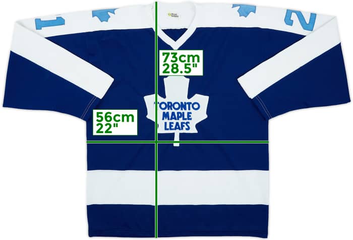 1976-78 Toronto Maple Leafs Salming #21 Maska Superfil Away Jersey - 8/10 - (L)