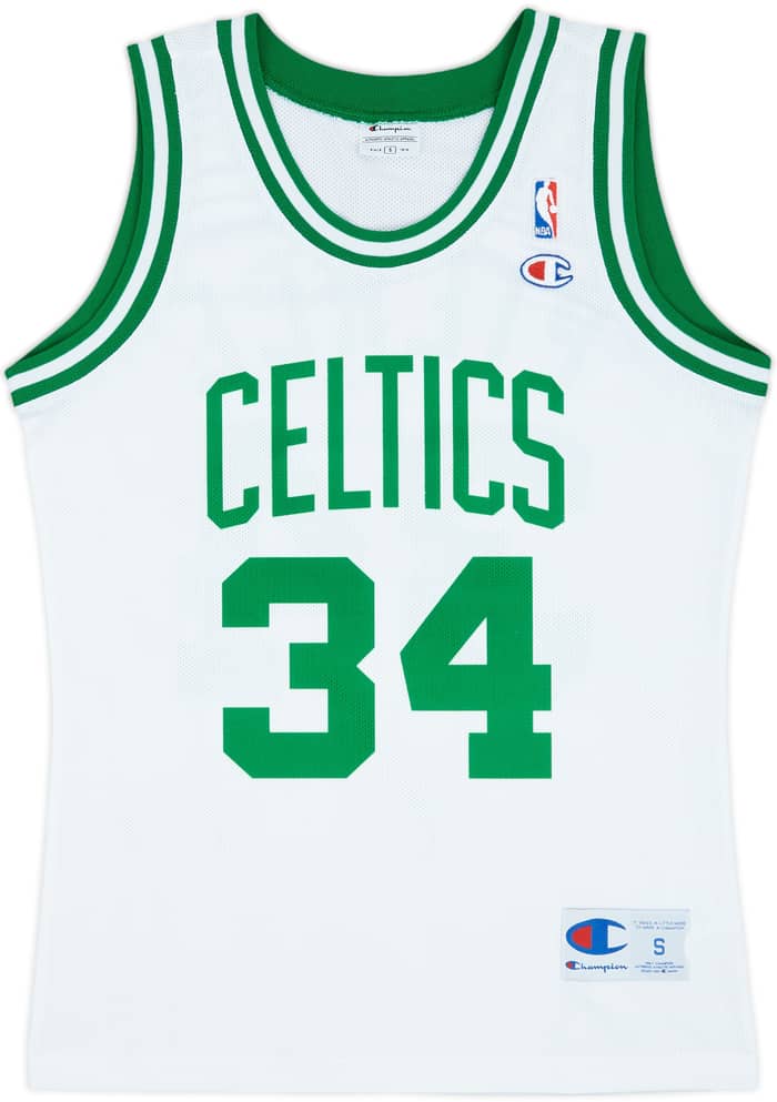 1998-06 Boston Celtics Pierce #34 Champion Home Jersey - 9/10 - (S)
