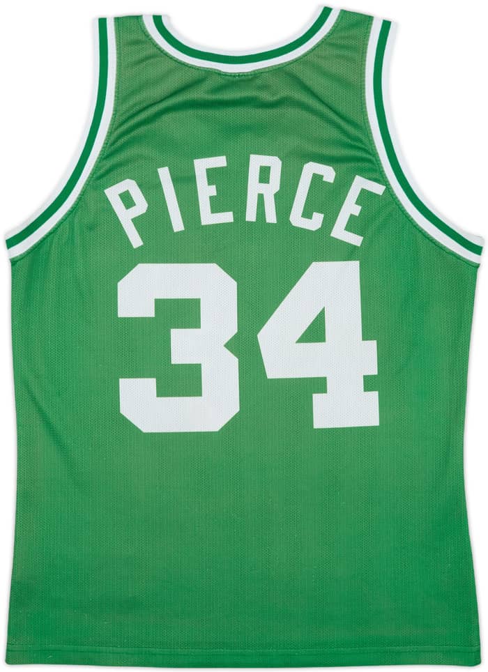 1998-06 Boston Celtics Pierce #34 Champion Away Jersey - 7/10 - (S)