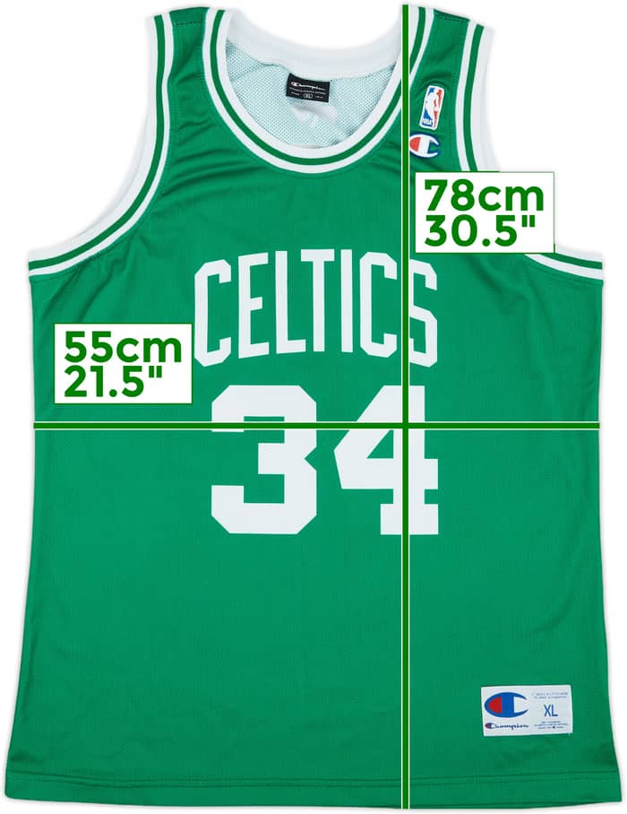 2006-10 Boston Celtics Pierce #34 Champion Away Jersey - 9/10 - (XL)