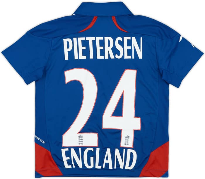 2012 England adidas Cricket Shirt Pietersen #24 (7-8 Years)