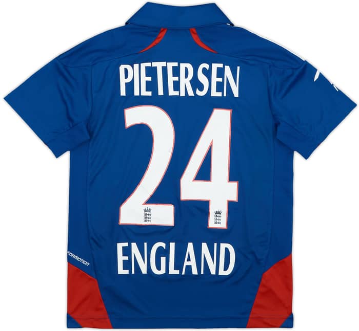 2012 England adidas Cricket Shirt Pietersen #24 (M.Boys)