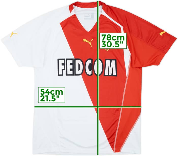 2004-06 Monaco Home Shirt - 7/10 - (L)