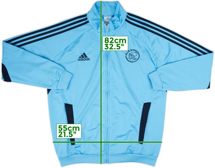 2011-12 Ajax adidas Track Jacket - 8/10 - (L/XL)