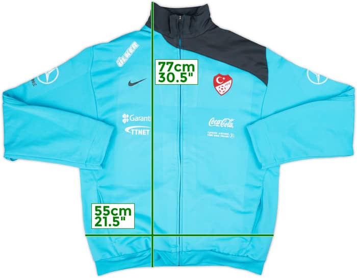 2008-09 Turkey Nike Player Issue Track Jacket - 7/10 - (L)