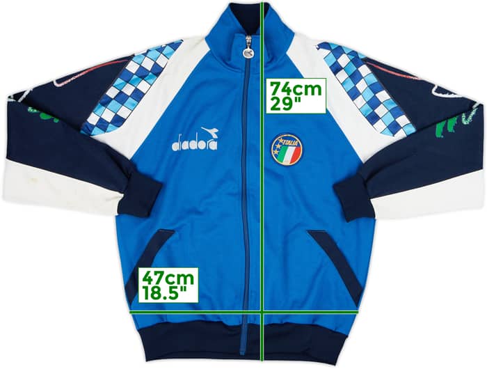 1990 Italy Diadora Track Jacket - 7/10 - (L)