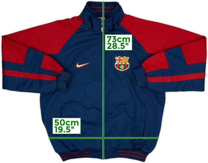 1998-99 Barcelona Nike Track Jacket - 8/10 - (M)
