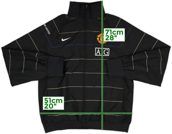 2008-09 Manchester United Nike Track Jacket - 8/10 - (M)