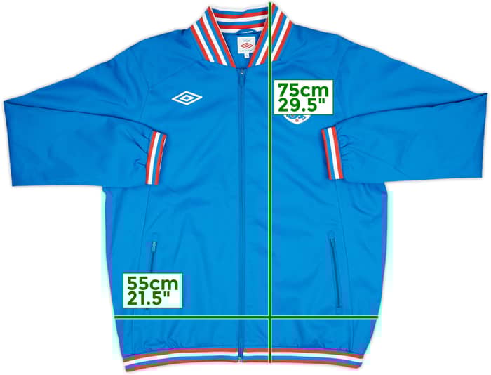 2010-11 England Umbro Track Jacket - 8/10 - (XL)