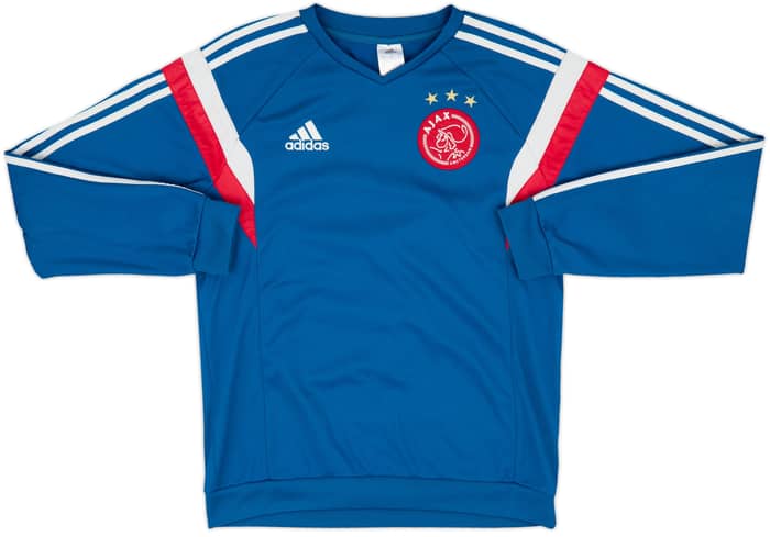 2014-15 Ajax adidas Sweat Top - 8/10 - (S)