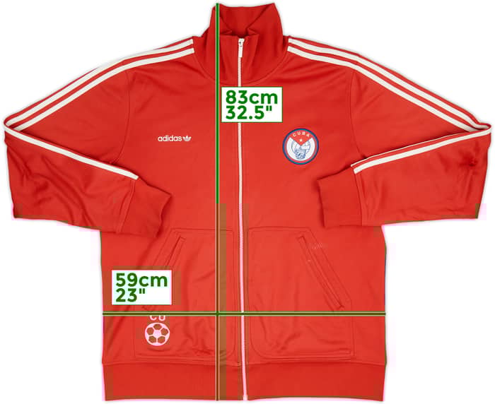 2007-08 Cuba adidas Track Jacket - 4/10 - (XL)
