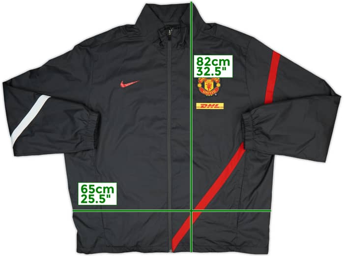 2012-13 Manchester United Nike Track Jacket - 8/10 - (XXL)