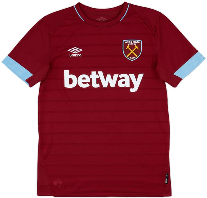 2018-19 West Ham Home Shirt Zabaleta #5 - 7/10 - (M)