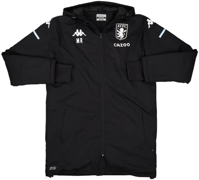 2020-21 Aston Villa Staff Issue Kappa Padded Bench Coat MR - 8/10 - (M)