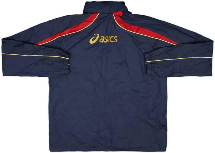 2009-10 Genoa Asics Hooded Rain Jacket - 8/10 - (XL.Boys)