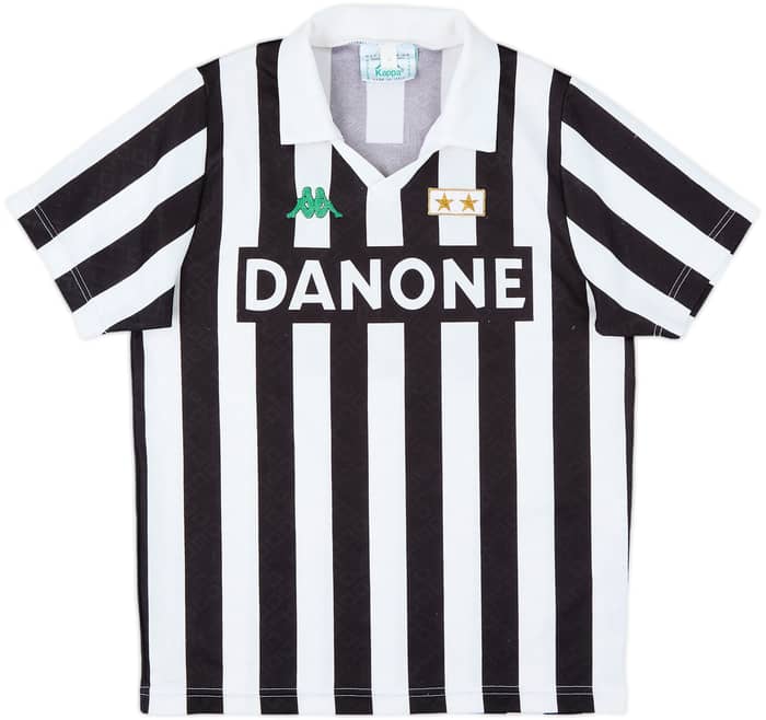 1991-92 Juventus Home Shirt #7 - 9/10 - (XS)