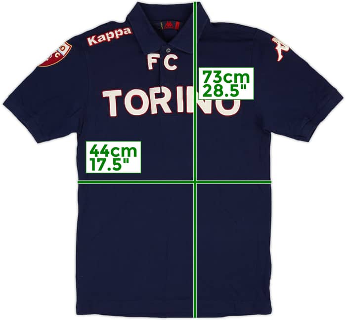 2008-09 Torino Kappa Polo Shirt - 8/10 - (S)