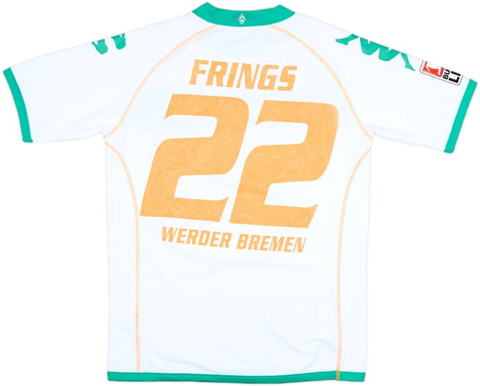 2008-09 Werder Bremen Home Shirt Frings #22 - 7/10 - (M)