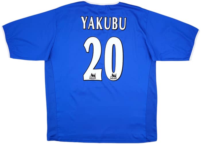 2003-05 Portsmouth Home Shirt Yakubu #20 - 9/10 - (XL)