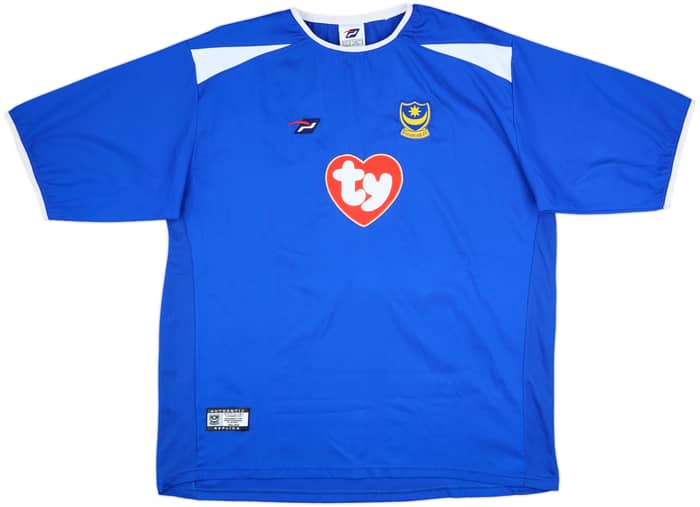 2003-05 Portsmouth Home Shirt Yakubu #20 - 9/10 - (XL)