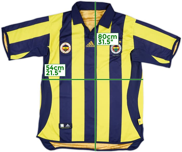 2006-07 Fenerbahce Home Shirt - 7/10 - (L)