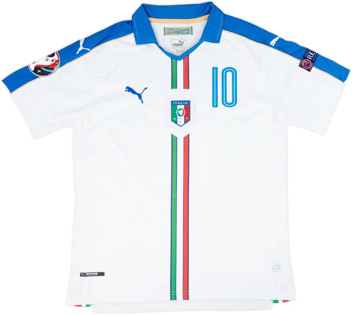 2016-17 Italy Away Shirt Thiago Motta #10 - 6/10 - (M)