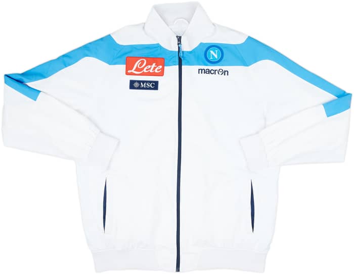 2012-13 Napoli Macron Track Jacket - 5/10 - (3XL)