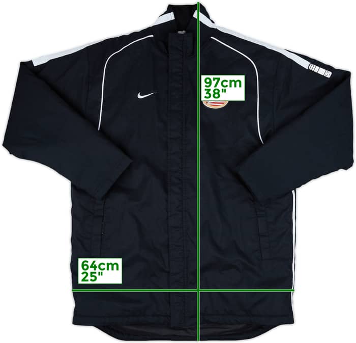 2002-03 PSV Nike Padded Bench Coat - 8/10 - (M)