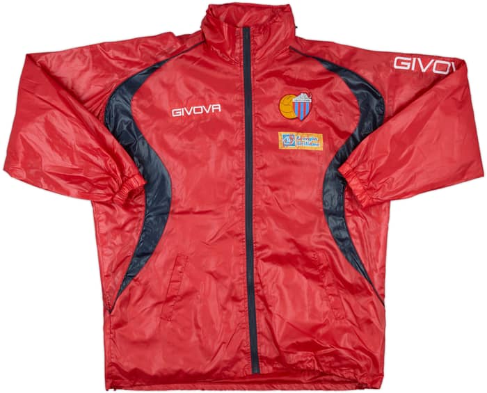 2010-11 Catania Givova Hooded Rain Jacket - 6/10 - (L)