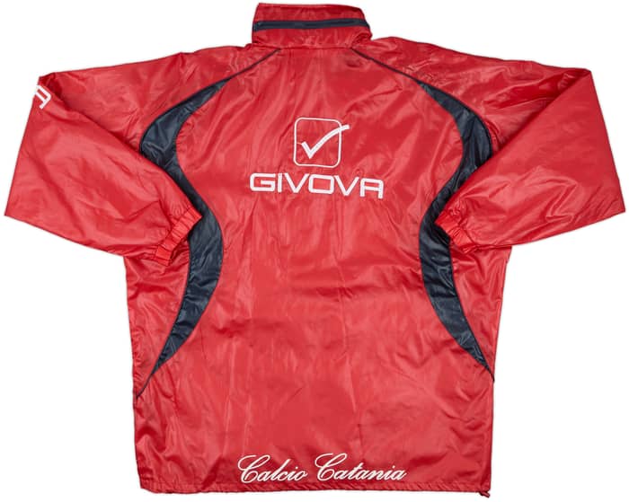 2010-11 Catania Givova Hooded Rain Jacket - 6/10 - (L)