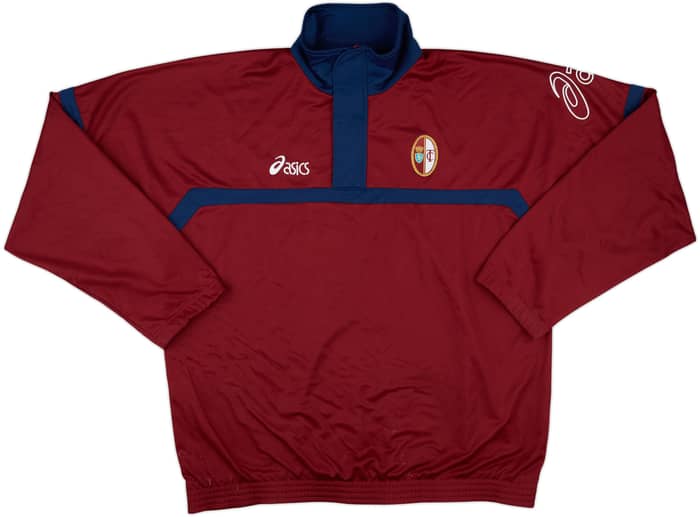 2001-02 Torino Asics 1/4 Zip Training Top - 8/10 - (XL)