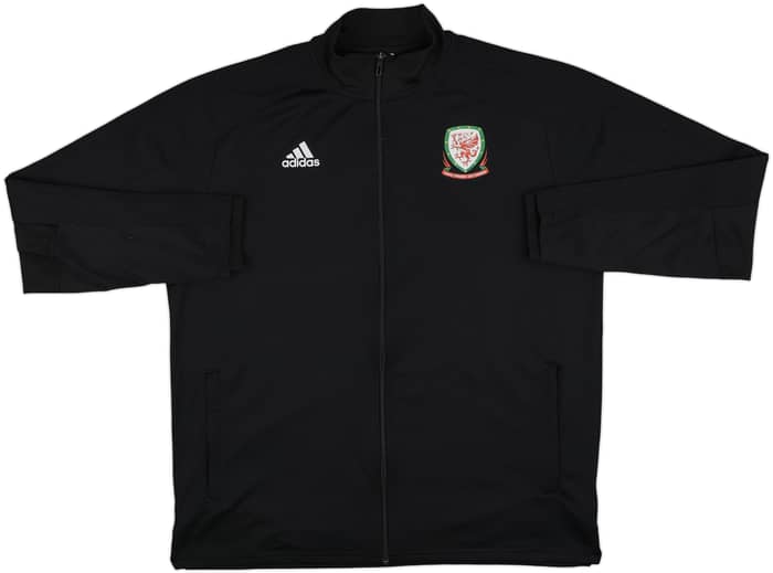 2017-18 Wales adidas Track Jacket - 8/10 - (XL)