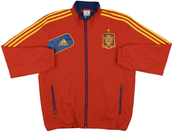 2012-13 Spain adidas Track Jacket - 8/10 - (L/XL)