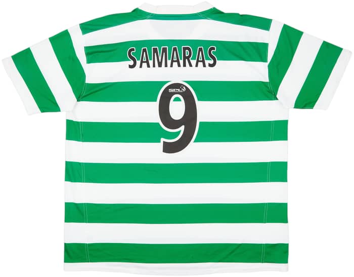 2007-08 Celtic Home Shirt Samaras #9 - 4/10 - (3XL)