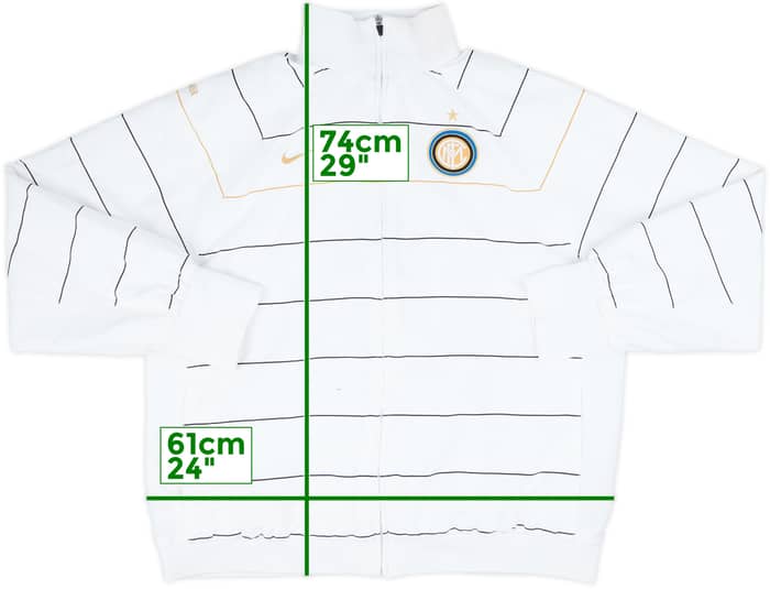 2008-09 Inter Milan Nike Track Jacket - 6/10 - (XL)