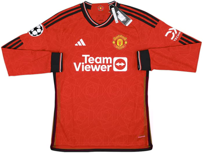 2023-24 Manchester United Home L/S Shirt Rashford #10 (M)