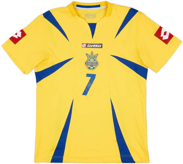 2006-08 Ukraine Home Shirt Shevchenko #7 - 5/10 - (L)