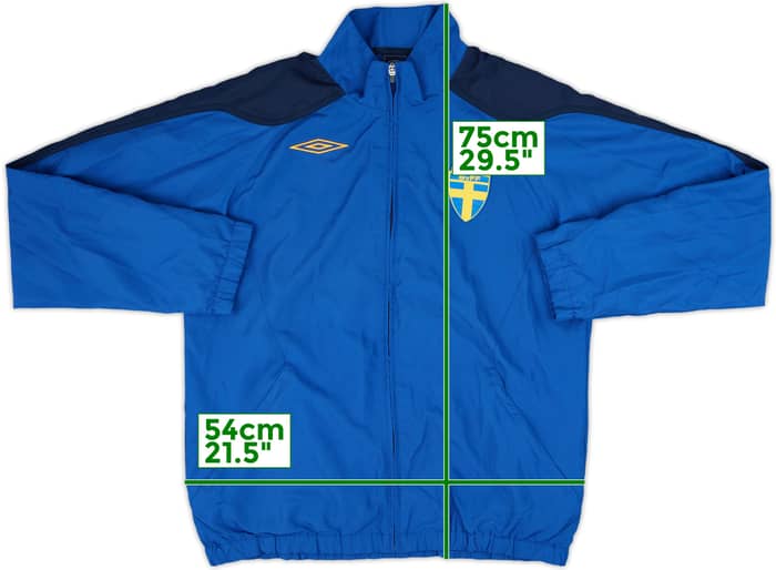 2008-10 Sweden Umbro Track Jacket - 8/10 - (M)