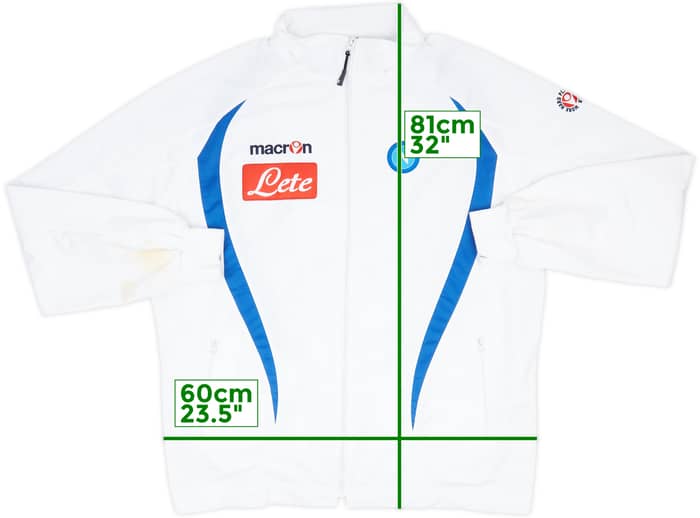 2009-10 Napoli Macron Track Jacket - 8/10 - (3XL)